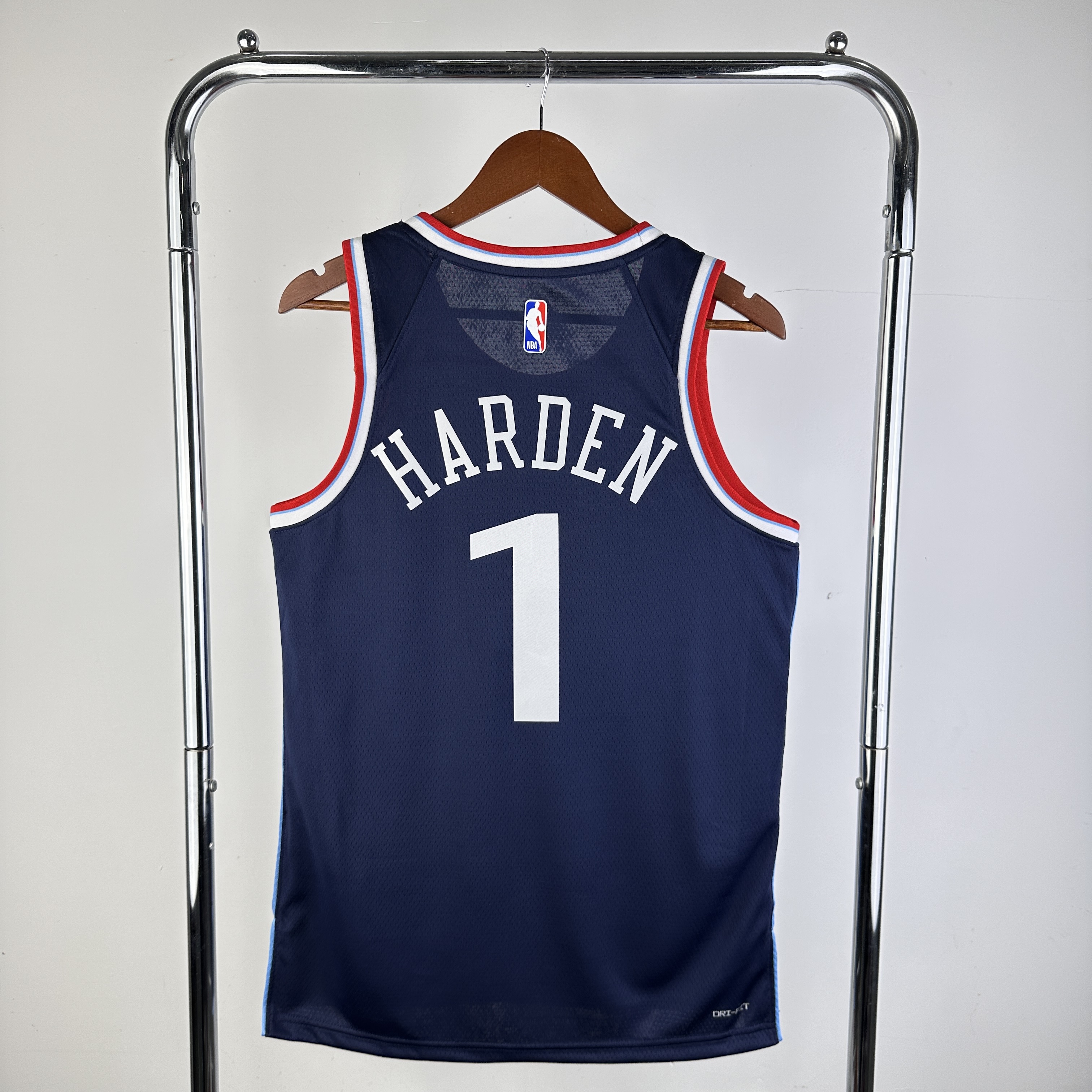 Men Los Angeles Clippers #1 Harden Blue Season Nike 2025 NBA Jersey->los angeles clippers->NBA Jersey